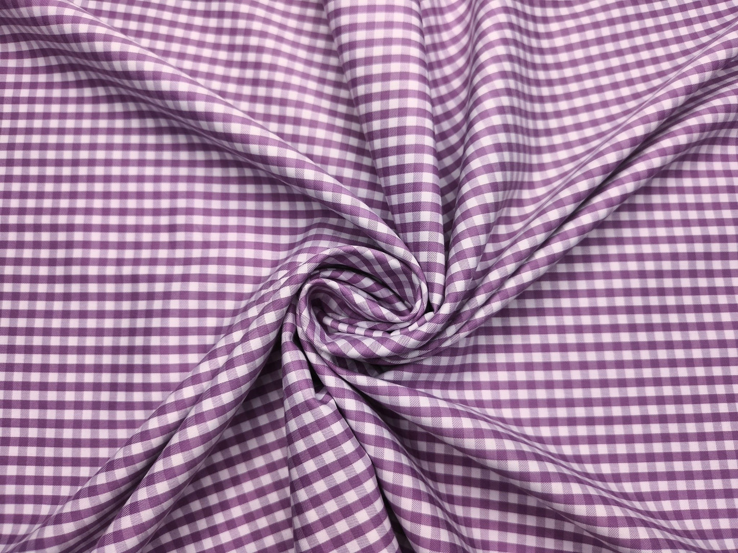Vercelli Italy 2/100s Finest Supima Cotton Wrinkle Resistant Shirting Fabric (Dusty Pink, Checks)