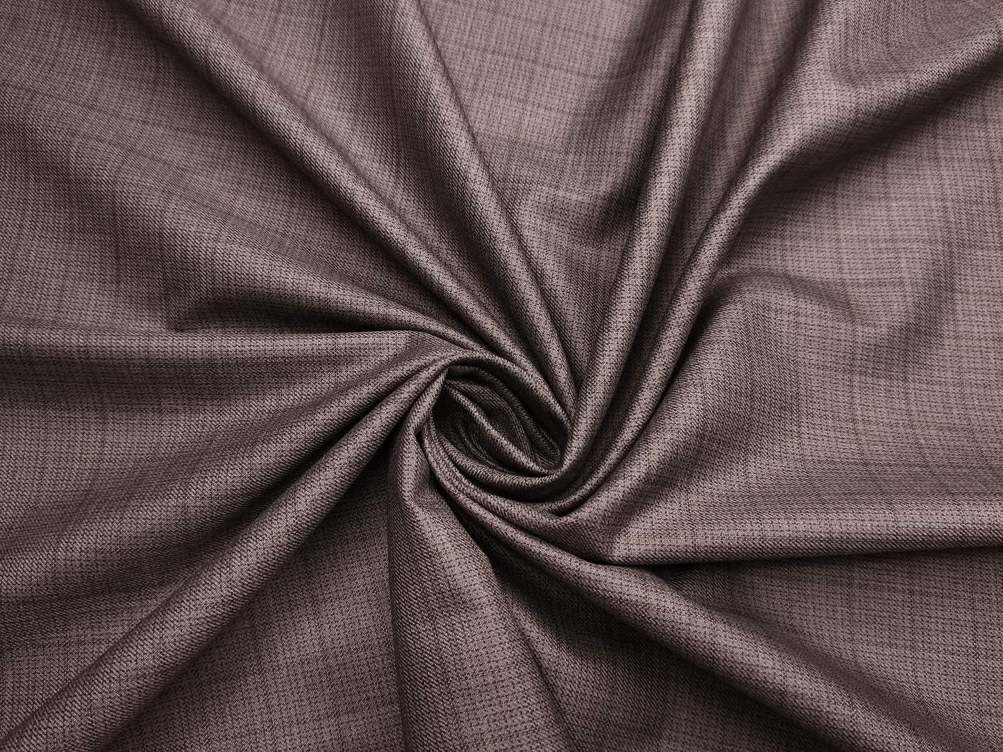 Raymond Vestic Polyester Viscose Blend Premium Suiting Fabric (Light Brown, Checks)