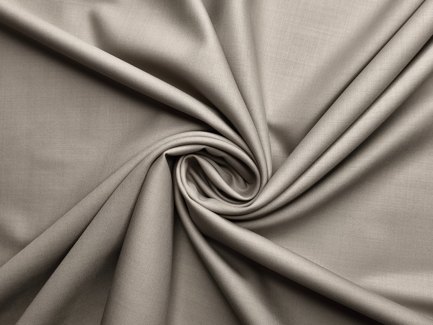 Georgia Gullini Italy Super 130s Wool Blended Premium Suiting Fabric (Stone Beige, Plain)