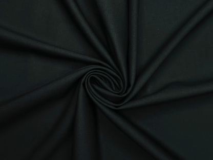 Canetti Italy Premium TR Suiting Fabric (Dark Green, Self Textured)