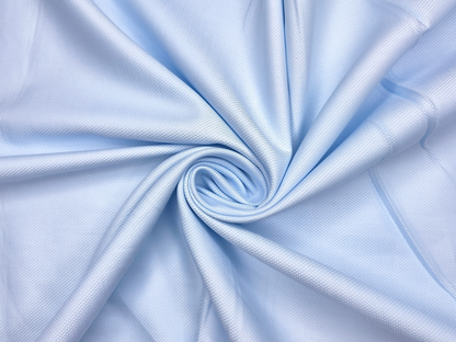 Arvind Fashionable Trendy Collection 100% Premium Cotton Shirting Fabric (Sky Blue, Dobby Design)