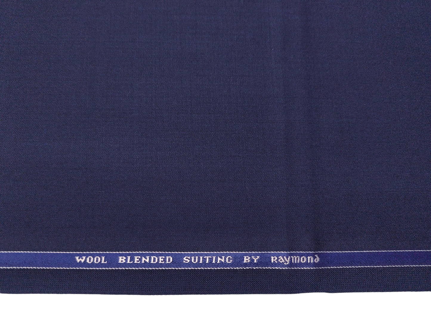 Raymond 80% Wool 20% Sorona Blended Premium Suiting Fabric (Classic Royal Blue, Plain)