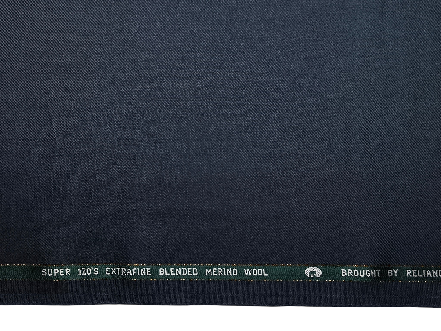 Georgia Gullini Italy Super 120s Merino Wool Blended Suiting Fabric (Subtle Blue, Plain)
