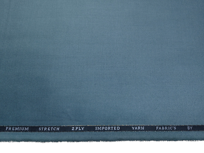 Canetti Italy Premium TR Stretched Suiting Fabric (Pastel Green, Plain)