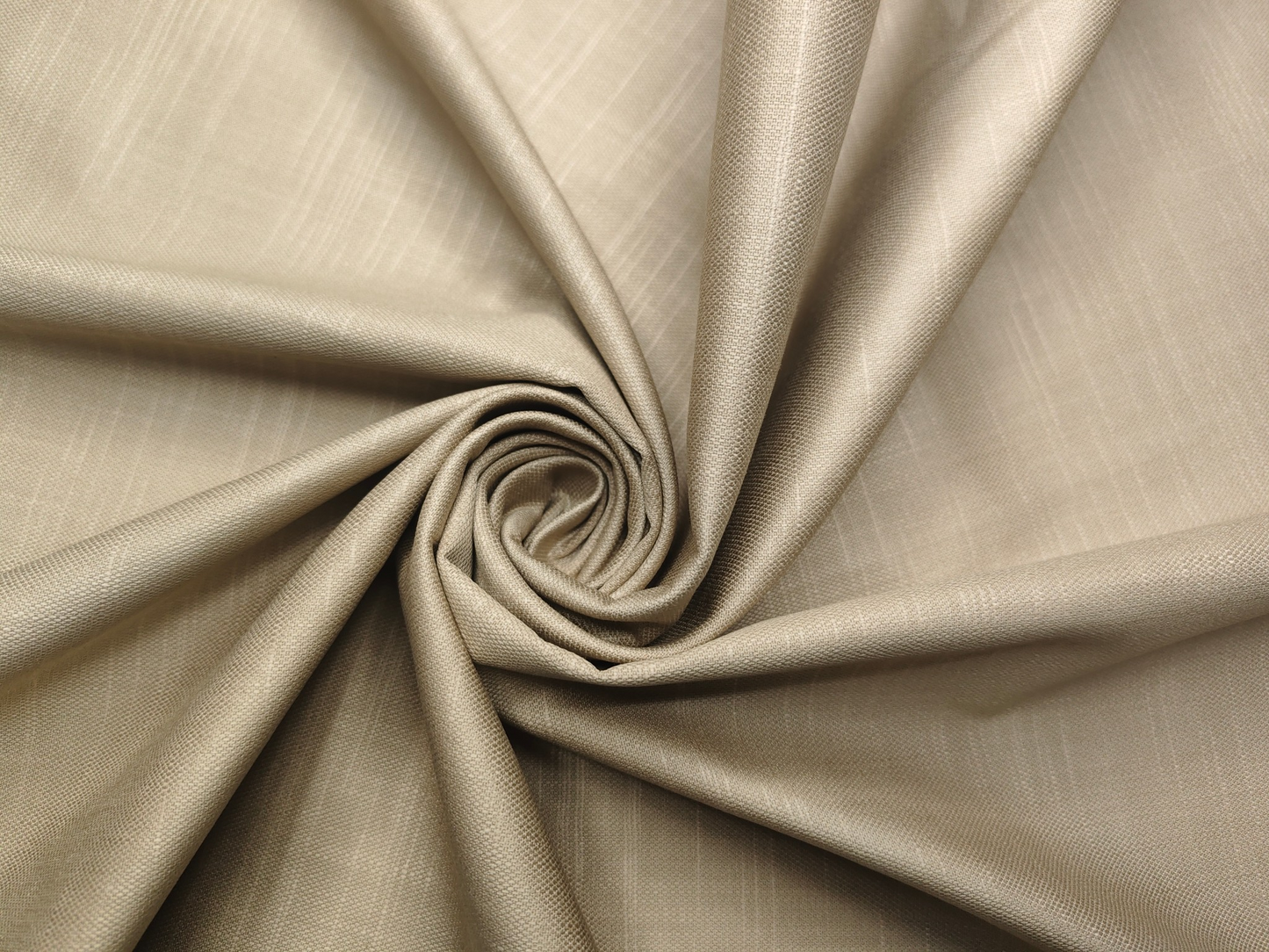 Dickens & Browne 100% Cotton Stretched Suiting Fabric (Khaki Brown, Slub Design)