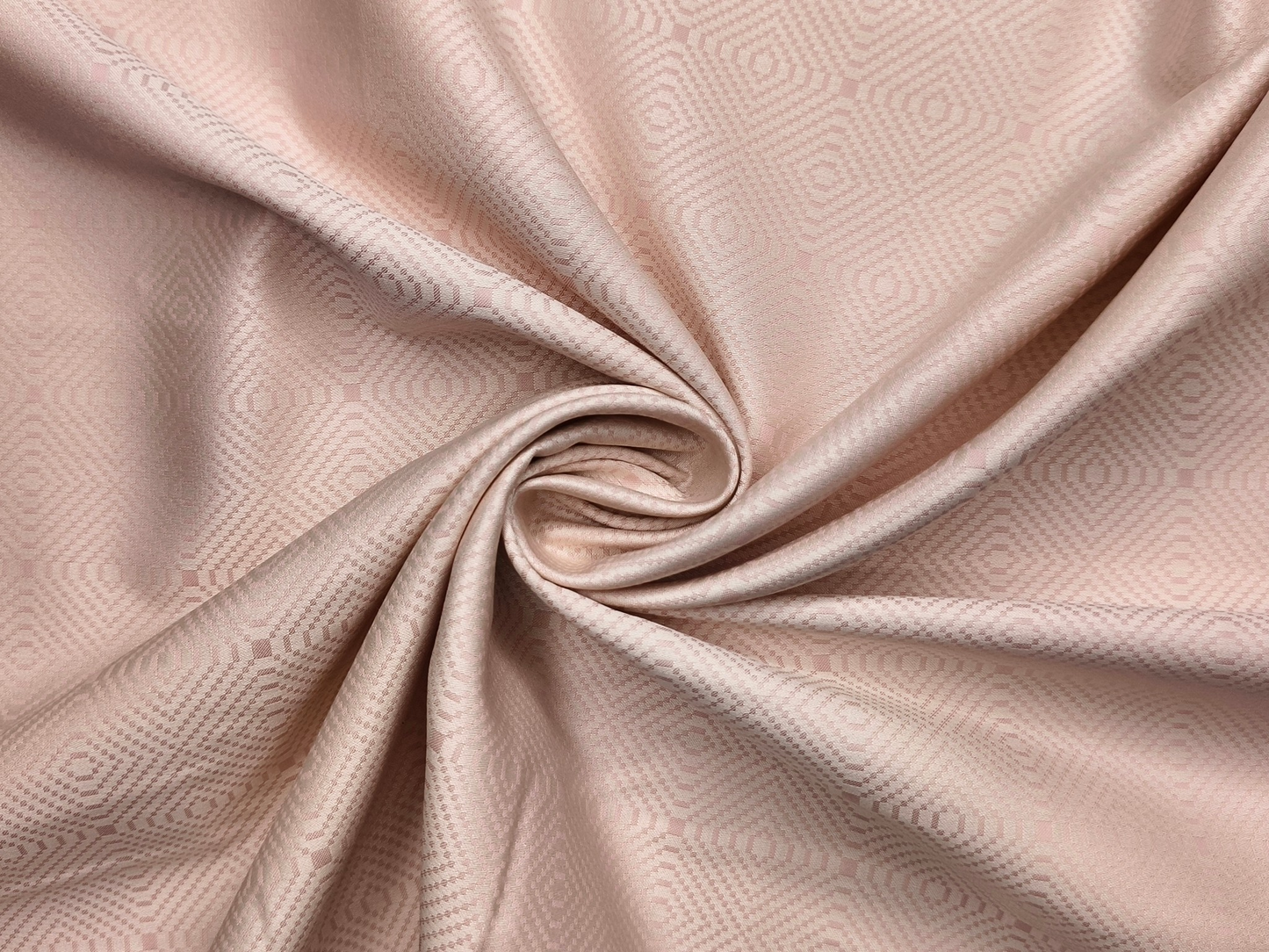 Giza House By Soktas 100% Premium Giza Cotton Shirting Fabric (Peach , Jacquard)