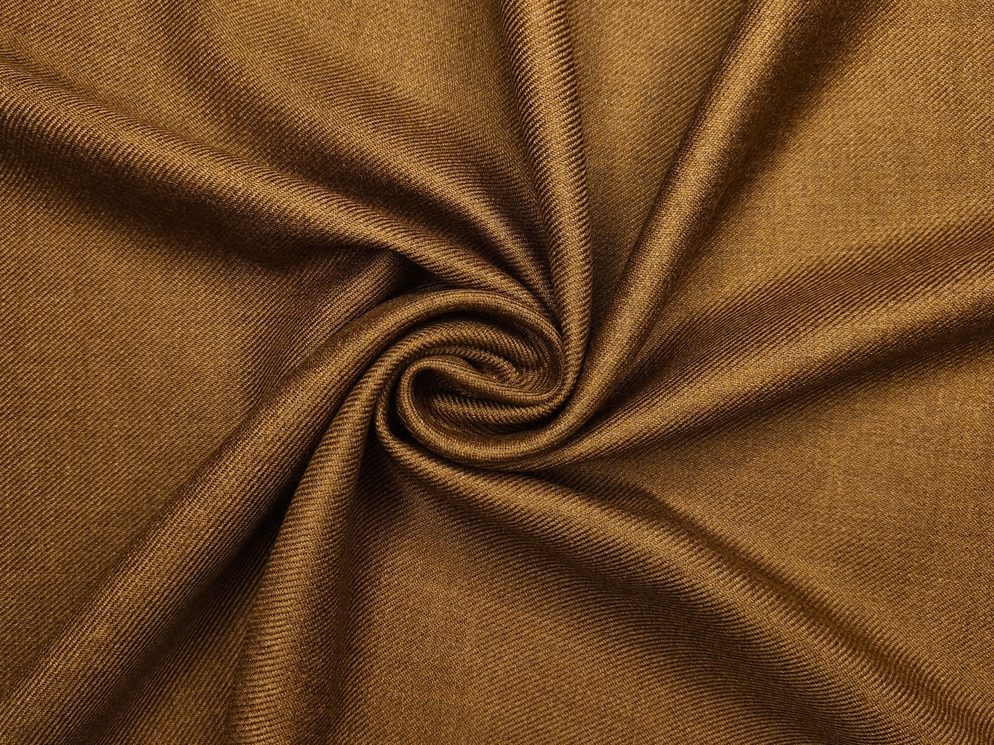 Raymond Wool Blended High GSM Suiting Fabric (Camel Brown, Twill Weave)