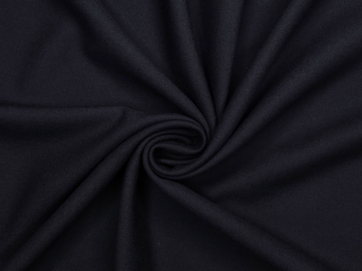 Raymond 100% Wool Premium Suiting Fabric (Blueish Black, Plain)