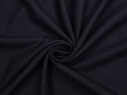 Raymond 100% Wool Premium Suiting Fabric (Blueish Black, Plain)
