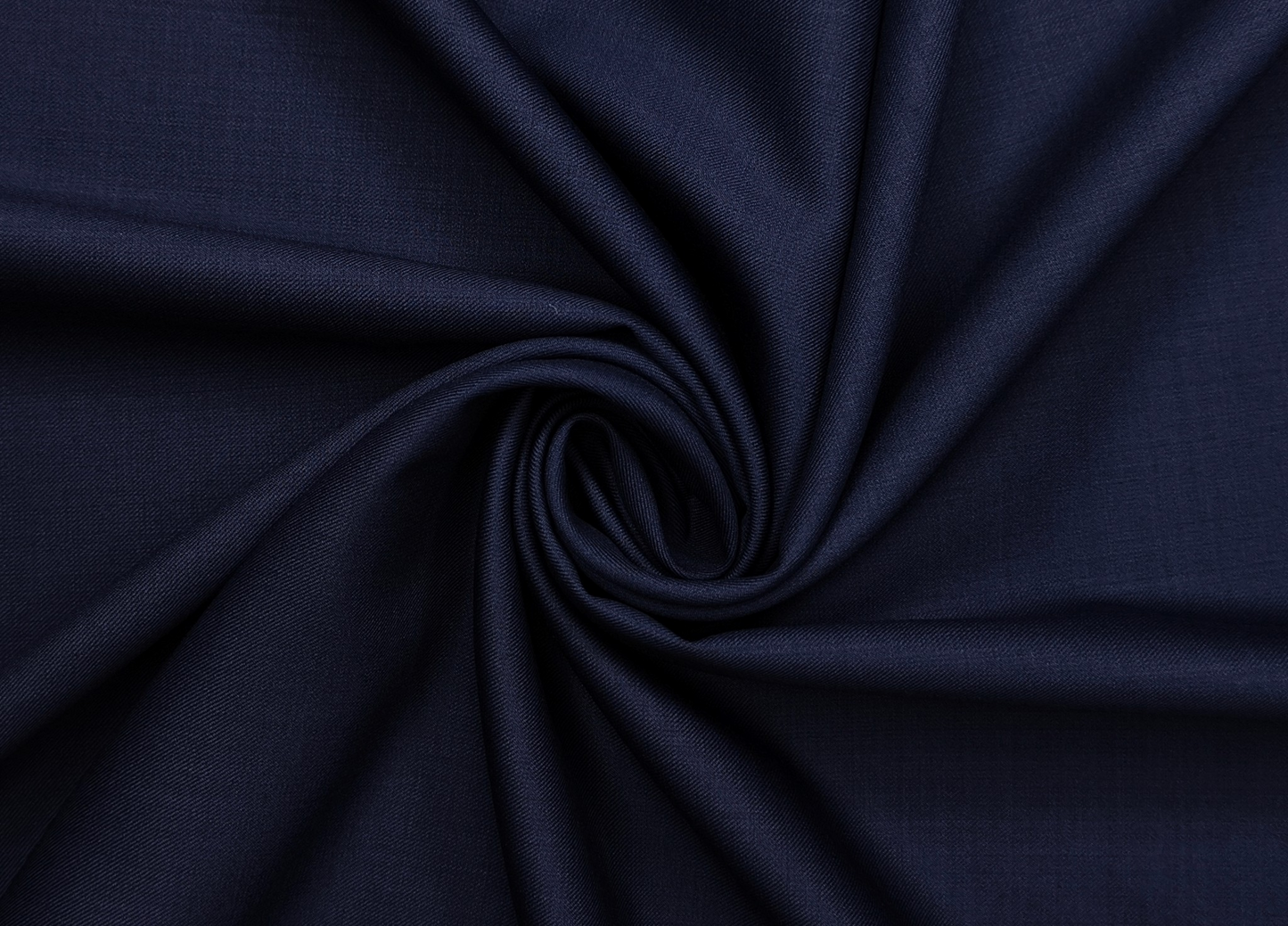 Georgia Gullini Italy Super 130s Merino Wool Blended Suiting Fabric (Blue, Plain)
