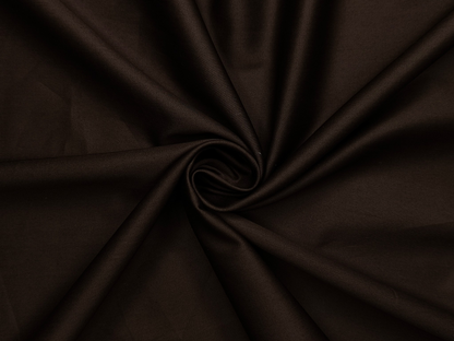 Grasim By Aditya Birla Group 100% Pure Cotton Shirting Fabric (Dark Brown , Plain)
