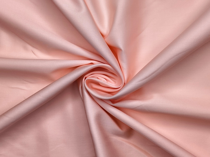 Grasim By Aditya Birla Group 100% Pure Cotton Shirting Fabric (Peach, Plain)