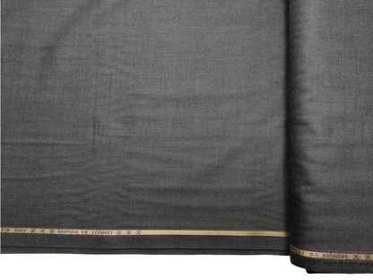 Raymond Connell Wool Blended Premium Suiting Fabric (Dark Grey, Plain)