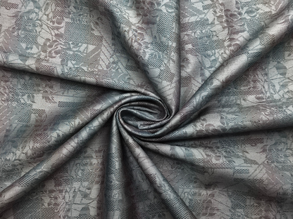 Arvind Bergenia 100% Superfine Premium Cotton Shirting Fabric (Multicolour, Jacquard)