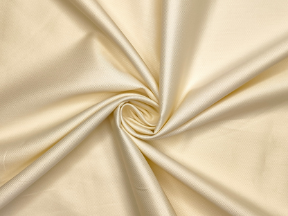 Arvind 2/100s Superfine Premium Cotton Shirting Fabric (Cream, Dobby Design)