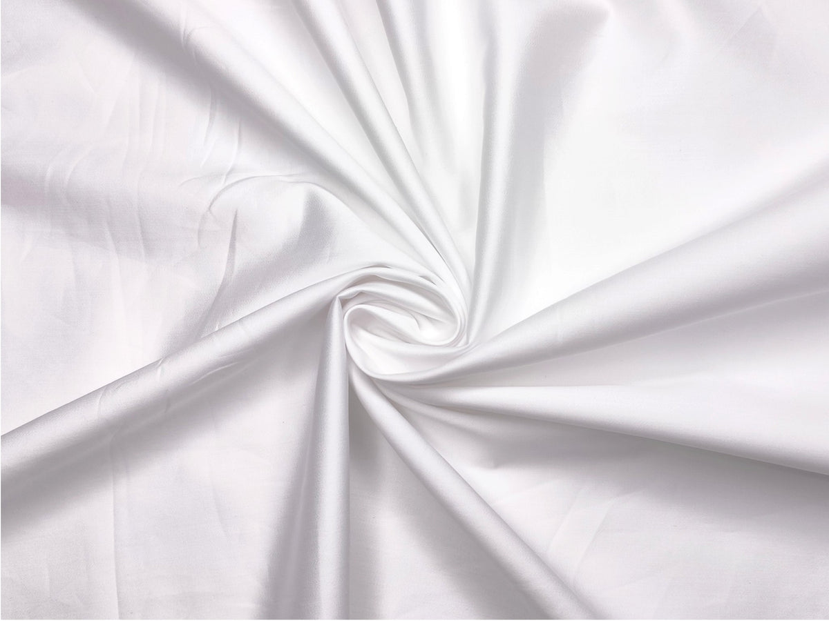 Tessitura Monti Fragrenza 100% Premium Giza Cotton Fragrance Infused Shirting Fabric (White, Plain)
