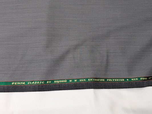 Raymond Merino Wool Blend Super 90s Unstitched Suiting Fabric