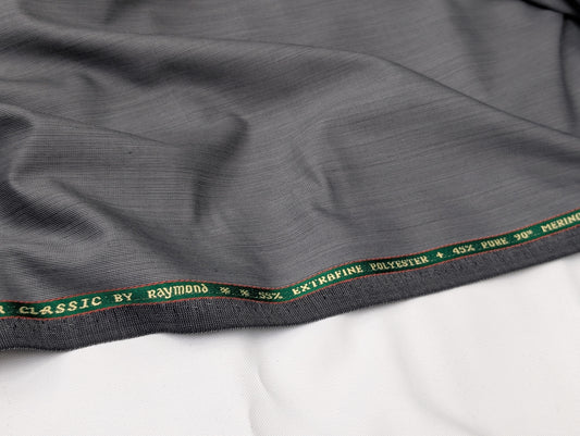 Raymond Merino Wool Blend Super 90s Unstitched Suiting Fabric