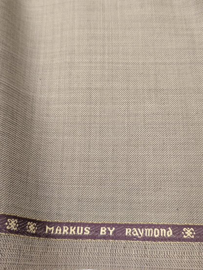 Raymond Wool Blend Unstitched Suiting Fabric (Brown)