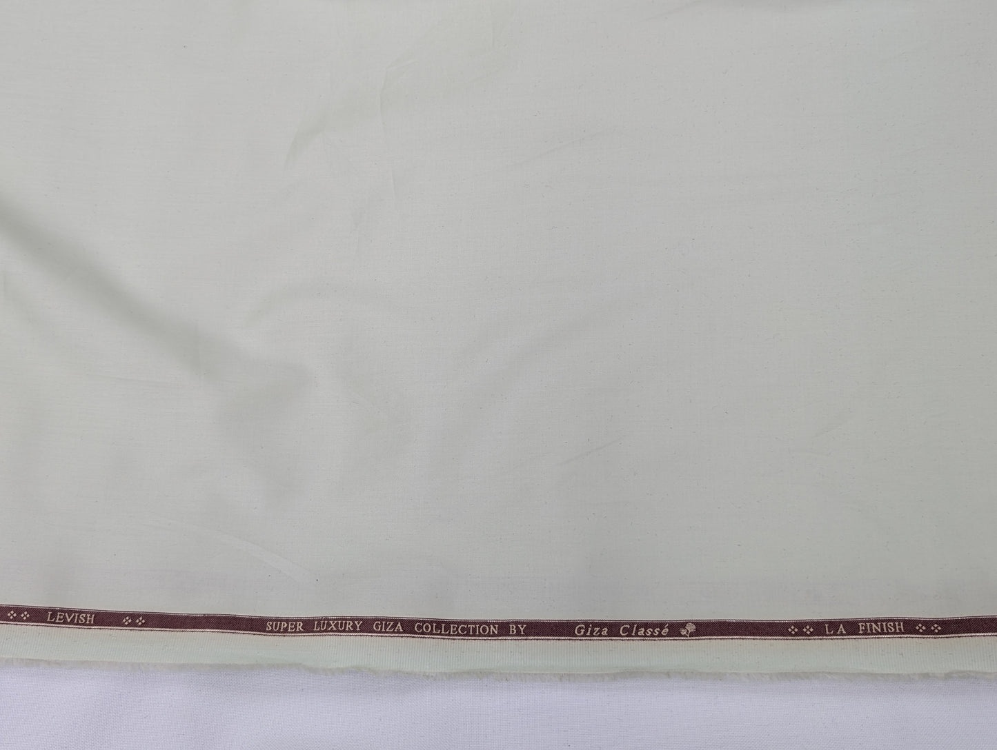 Giza Classé 100% Giza Cotton Shirting Fabric (Light Green)