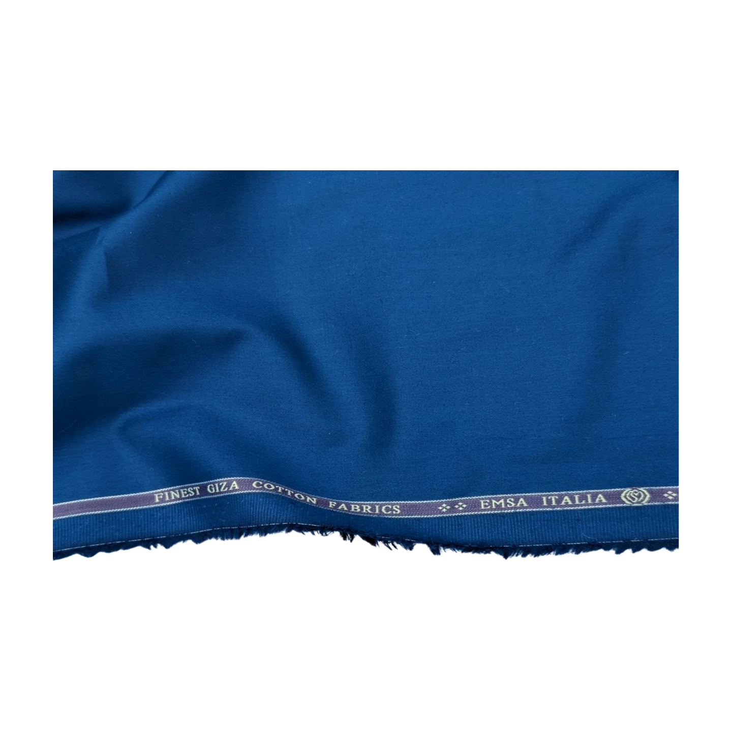 Giza Classé 100% Giza Cotton Shirting Fabric (Royal Blue)