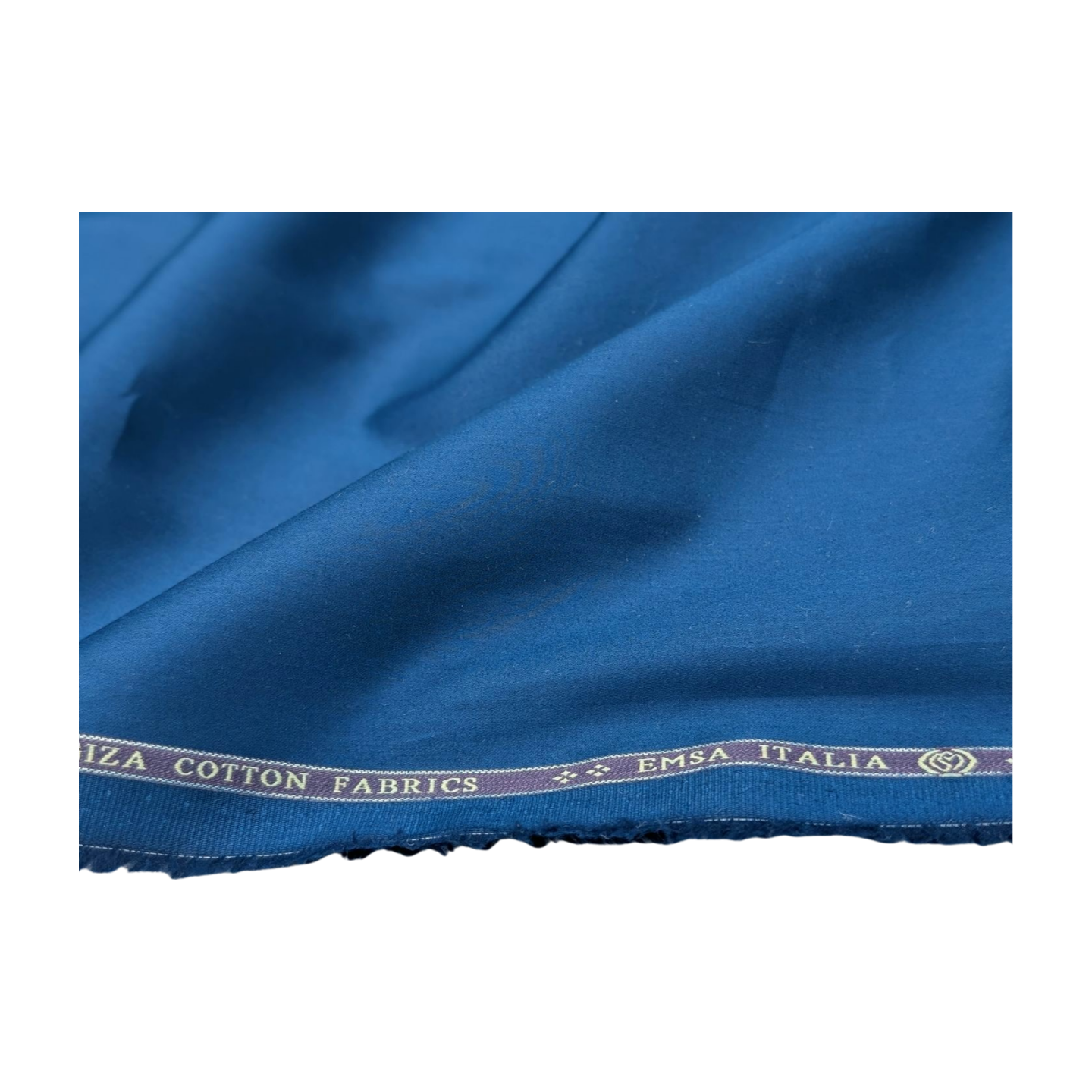 Giza Classé 100% Giza Cotton Shirting Fabric (Royal Blue)