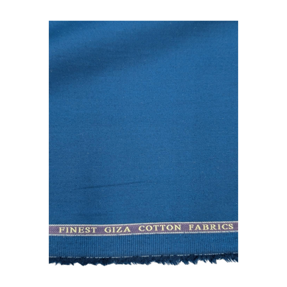 Giza Classé 100% Giza Cotton Shirting Fabric (Royal Blue)