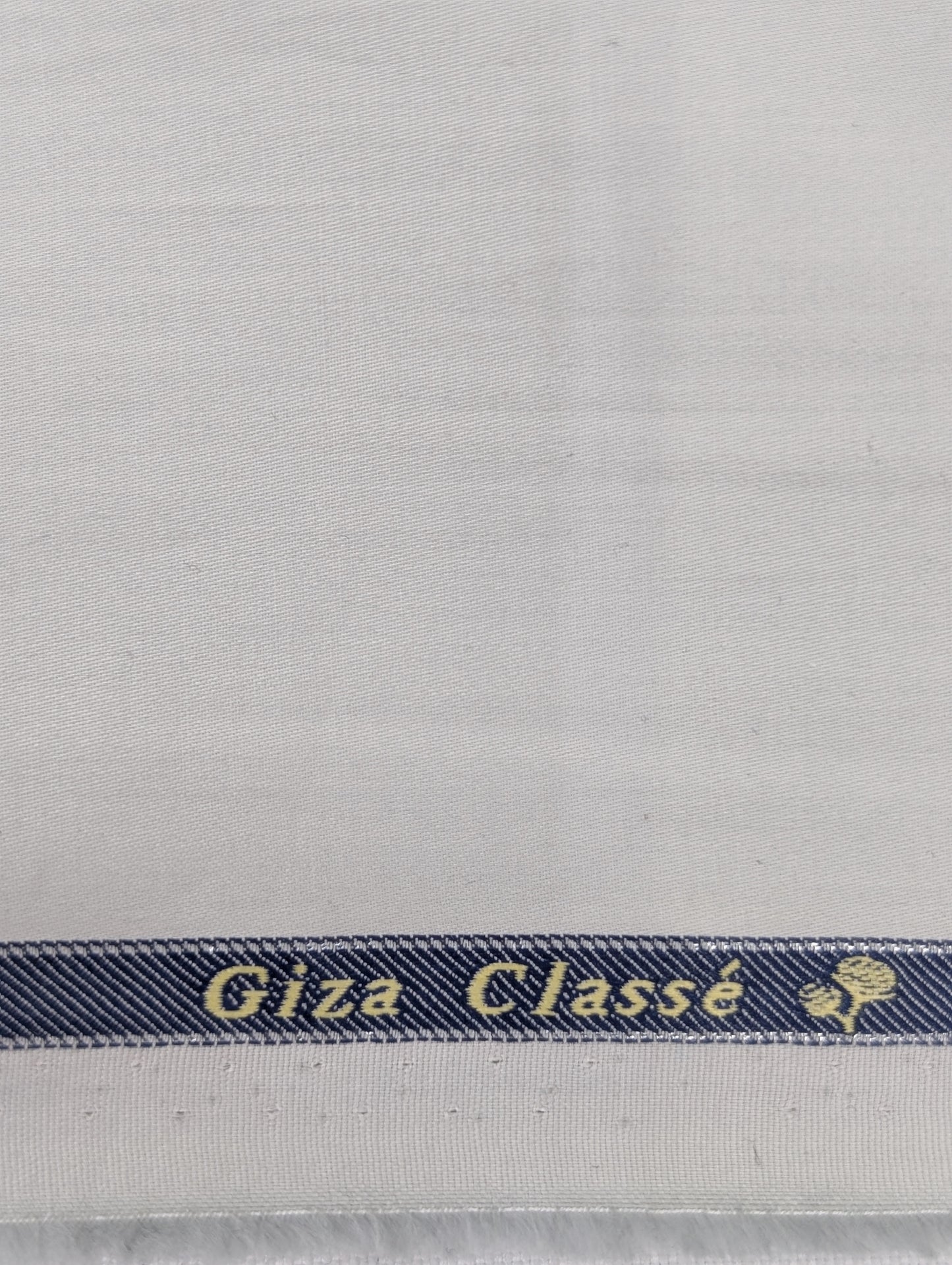 Giza Classé 100% Giza Cotton Shirting Fabric (Light Gray)