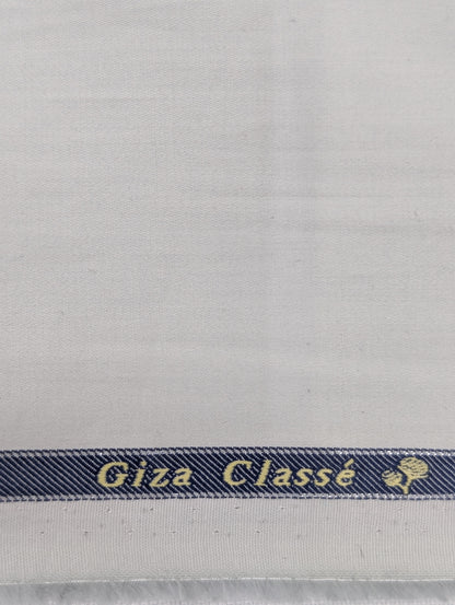 Giza Classé 100% Giza Cotton Shirting Fabric (Light Gray)