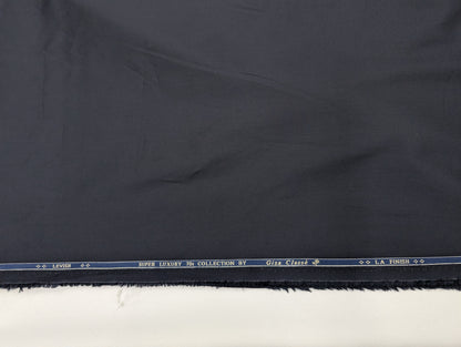 Giza Classé 100% Giza Cotton Shirting Fabric (Navy Blue)