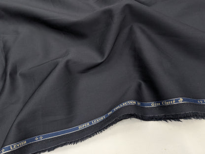 Giza Classé 100% Giza Cotton Shirting Fabric (Navy Blue)