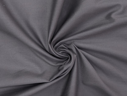 Dickens & Browne 100% Cotton Stretched Suiting Fabric (Gray) (by Bombay Rayon)