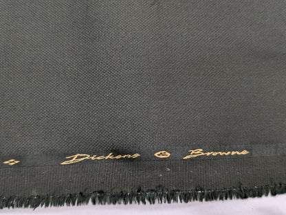 Dickens & Browne 100% Cotton Stretched Suiting Fabric (Bottle Green) (by Bombay Rayon)