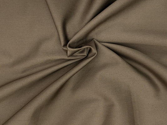 Arvind 100% Cotton Stretched Suiting Fabric (Brown)