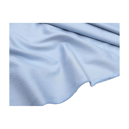 Siyaram's 100% Premium Cotton Printed Shirting Fabric (Blue)