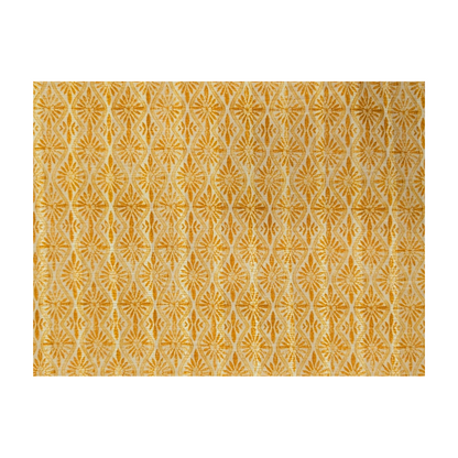 Augustus Cotton Blend Exclusive Printed Kurta Fabric (Yellow)