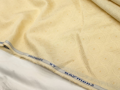 Raymond Designer Suiting Fabric for Blazer & Nehru Jacket (Lemon Yellow)
