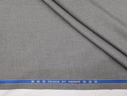 Raymond Polyester Viscose Blended Unstitched Suiting Fabric (Grey)