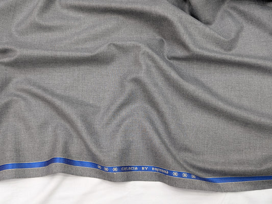 Raymond Polyester Viscose Blended Unstitched Suiting Fabric (Grey)