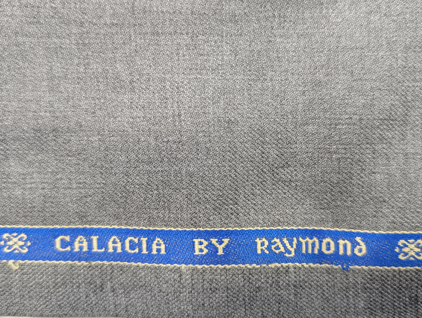 Raymond Polyester Viscose Blended Unstitched Suiting Fabric (Grey)