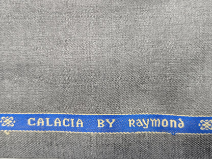 Raymond Polyester Viscose Blended Unstitched Suiting Fabric (Grey)