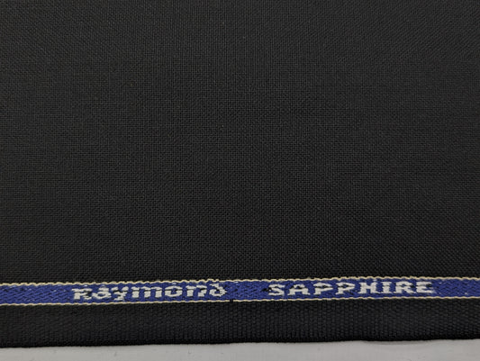 Raymond Sapphire - Premium Black Suiting Fabric