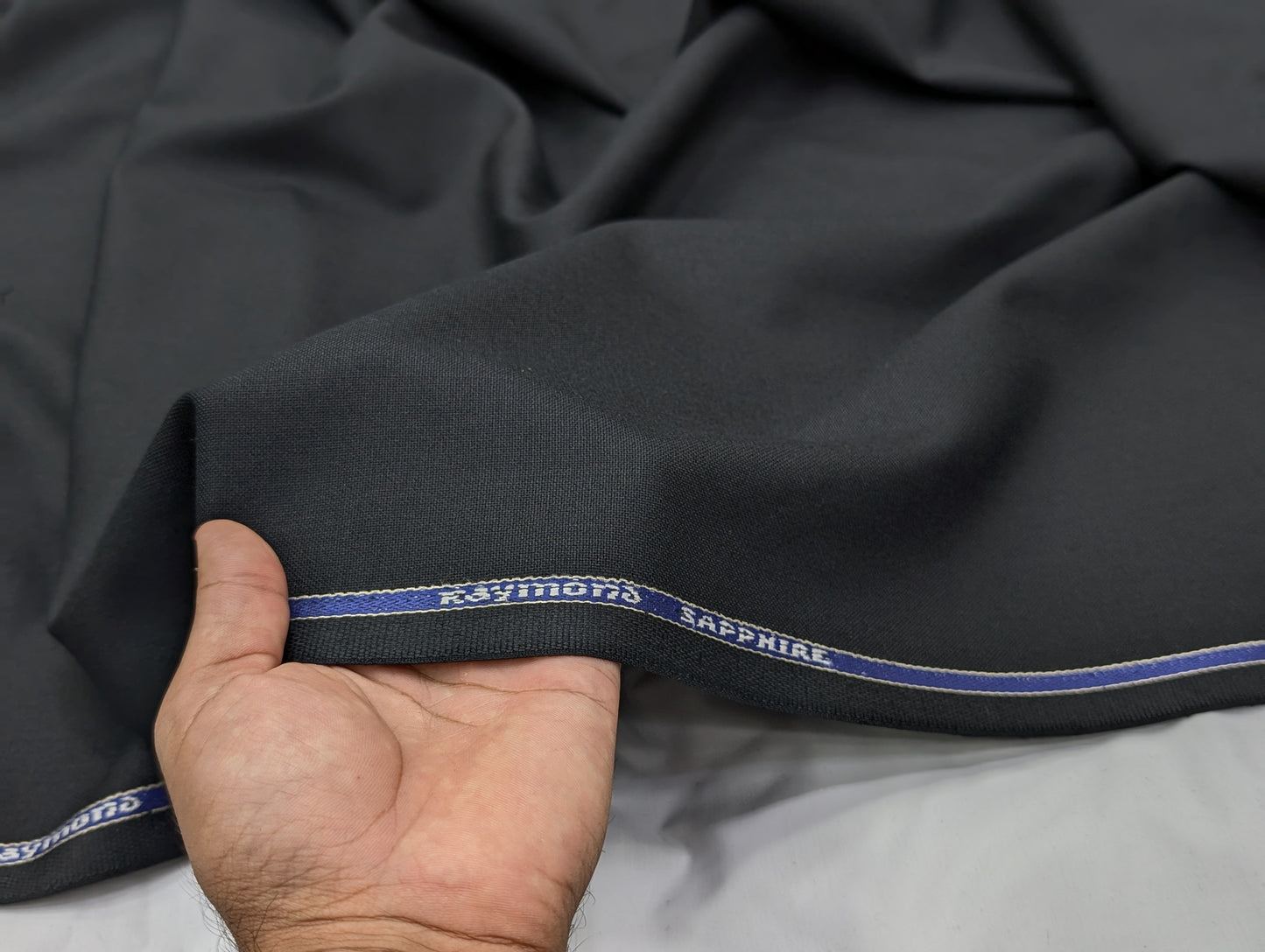 Raymond Sapphire - Premium Black Suiting Fabric