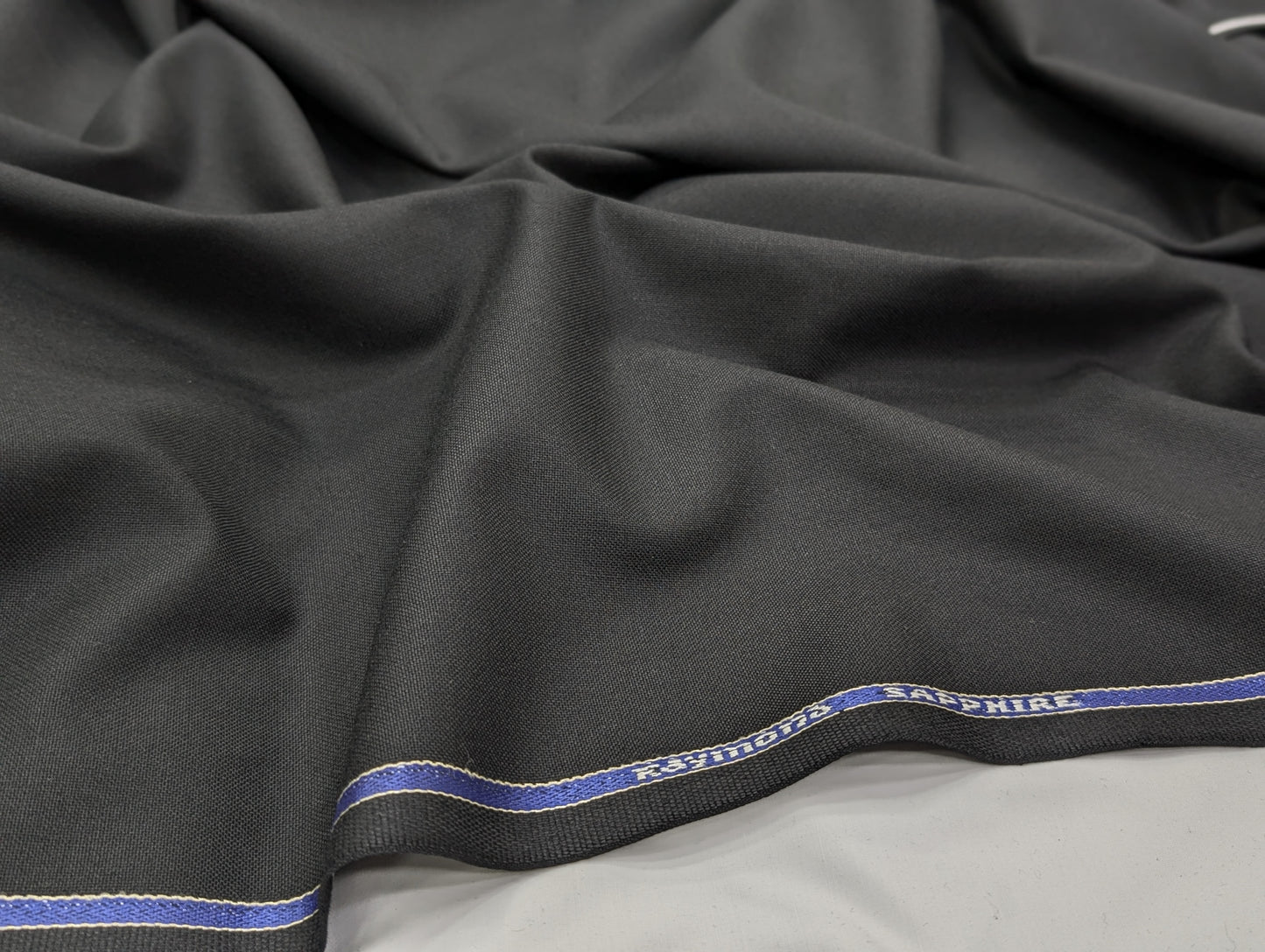 Raymond Sapphire - Premium Black Suiting Fabric