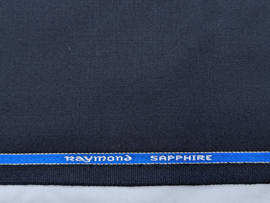 Raymond Sapphire Suiting Fabric (Navy Blue)