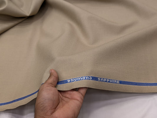 Raymond Sapphire – Beige Elegance in Poly-Wool Blend