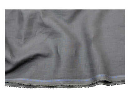 100% European Linen Shirt Fabric (Dark Gray) - 60 LEA