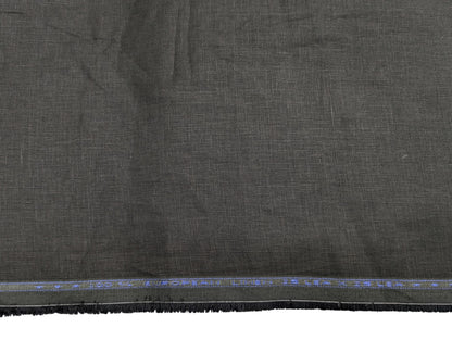 100% Pure European Linen Suiting Fabric - 25 Lea (Bottle Green)