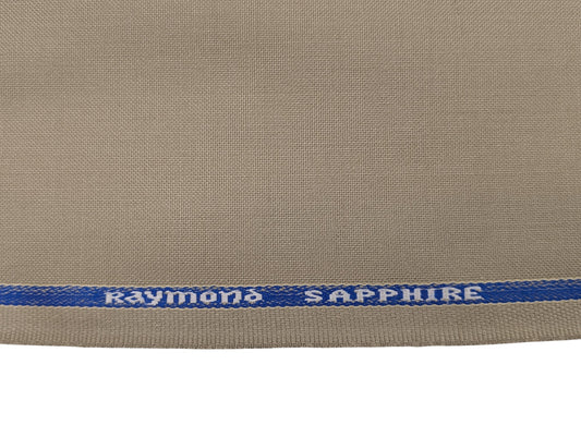 Raymond Sapphire Unstitched Suiting Fabric (Warm Beige)
