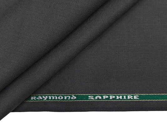 Raymond Sapphire Unstitched Suiting Fabric (Gray)